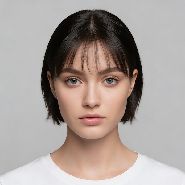Airy Bangs Short