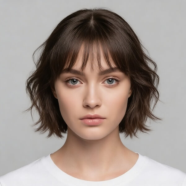 Brow Fringe Bob