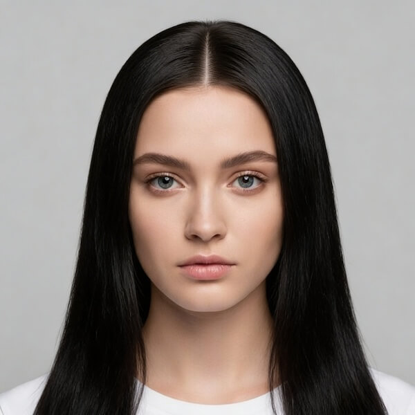 Classic Black Straight