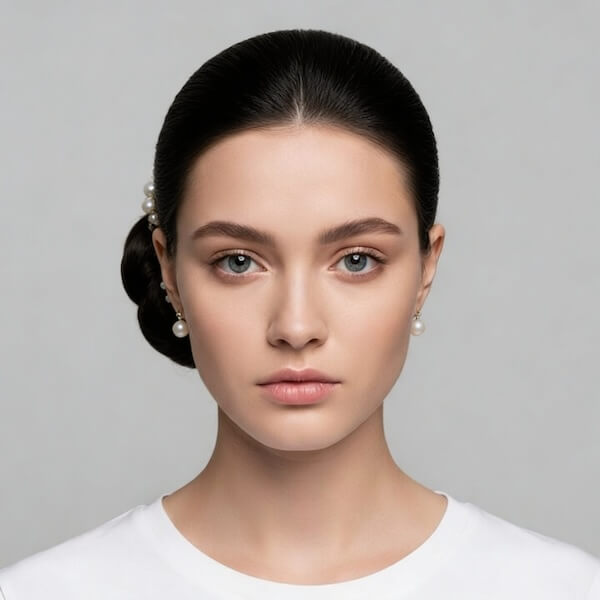 Pearl Low Bun