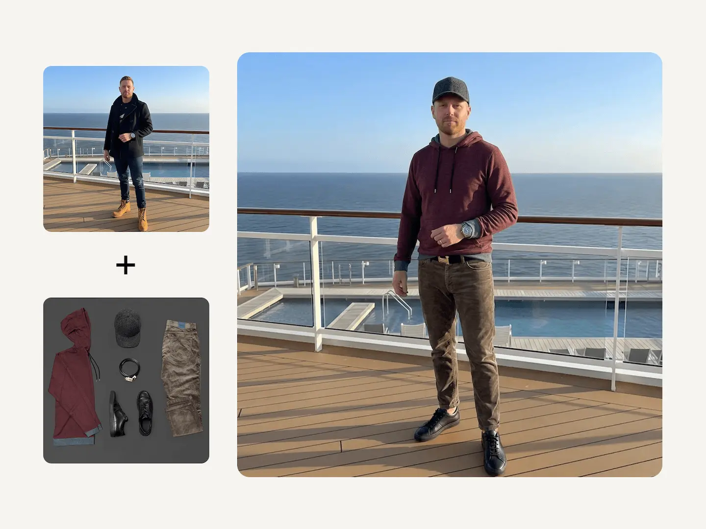 Casual outfit → Streetwear look