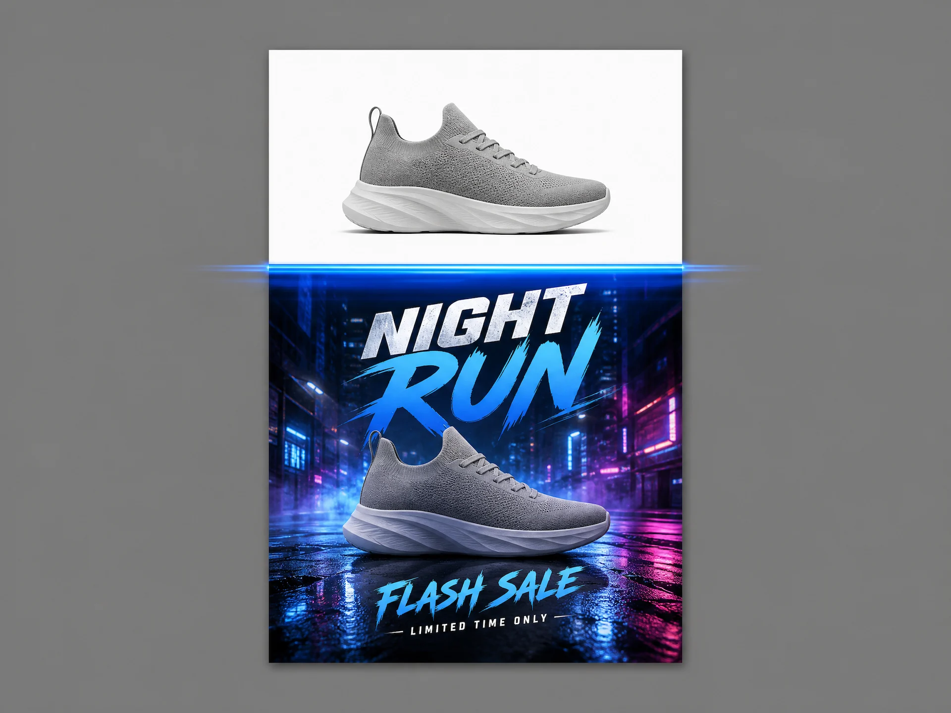 AI ecommerce product poster feature: Lightning-fast generation, from days to seconds