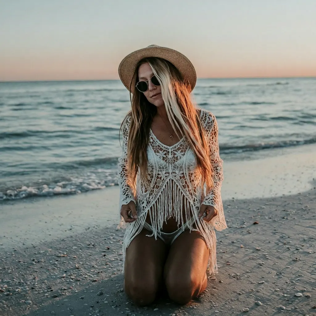 virtual try-on after example 6