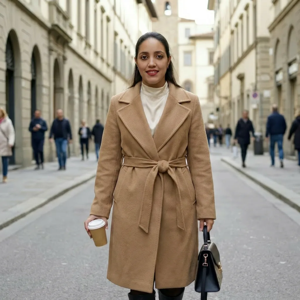 virtual try-on after example 12