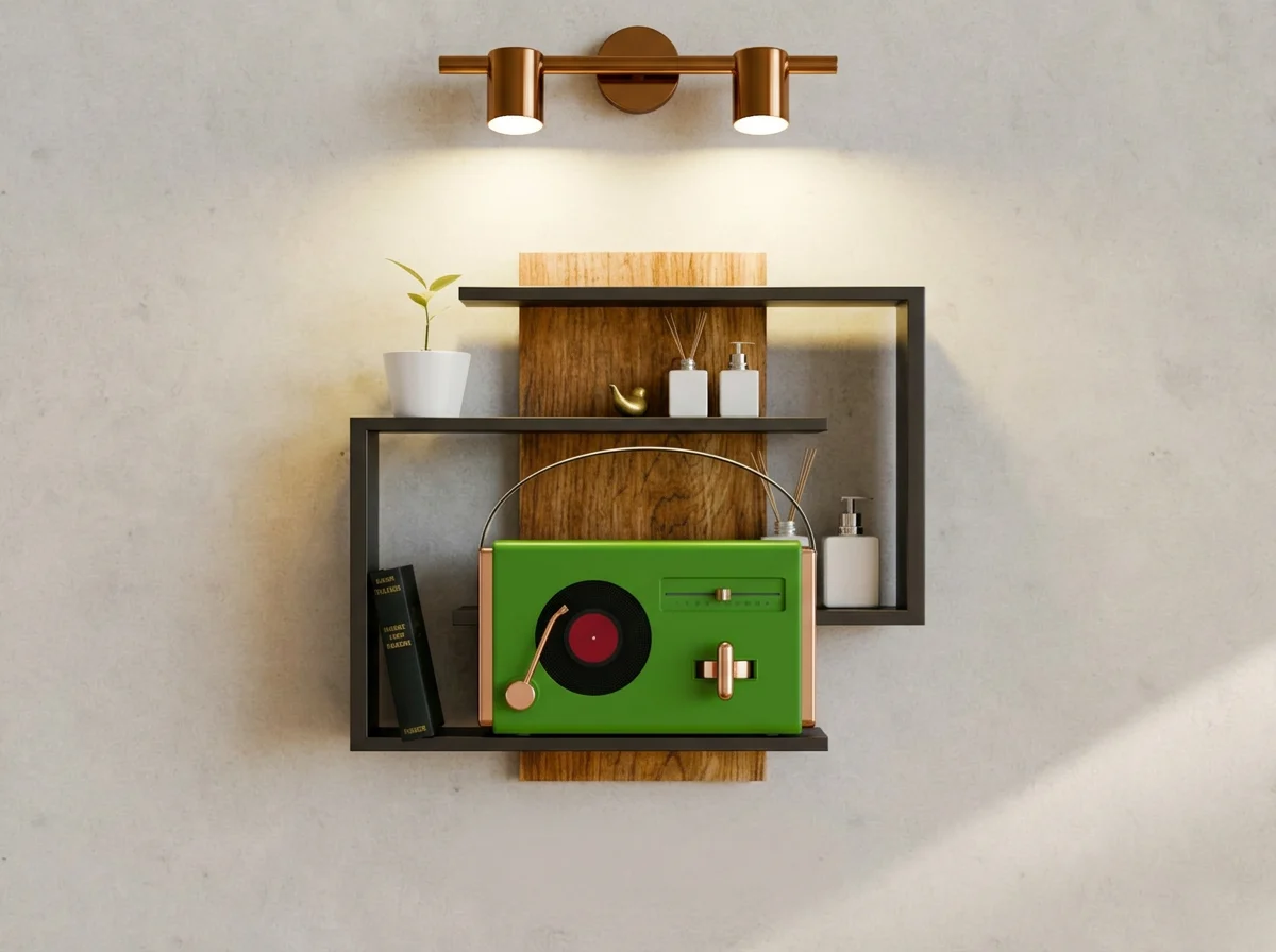 Nano Banana 2 multi-reference ecommerce image combining product, shelf, and lighting inputs
