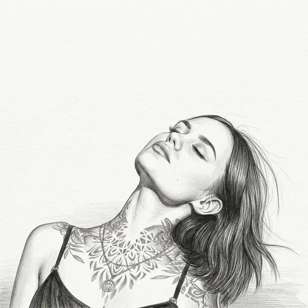 AI photo to sketch result in Pencil Sketch style