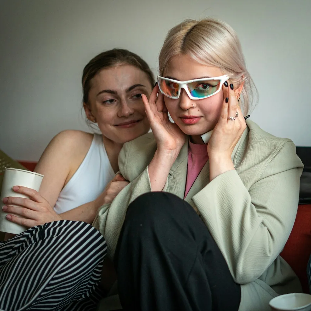 Original portrait before watercolor sketch conversion