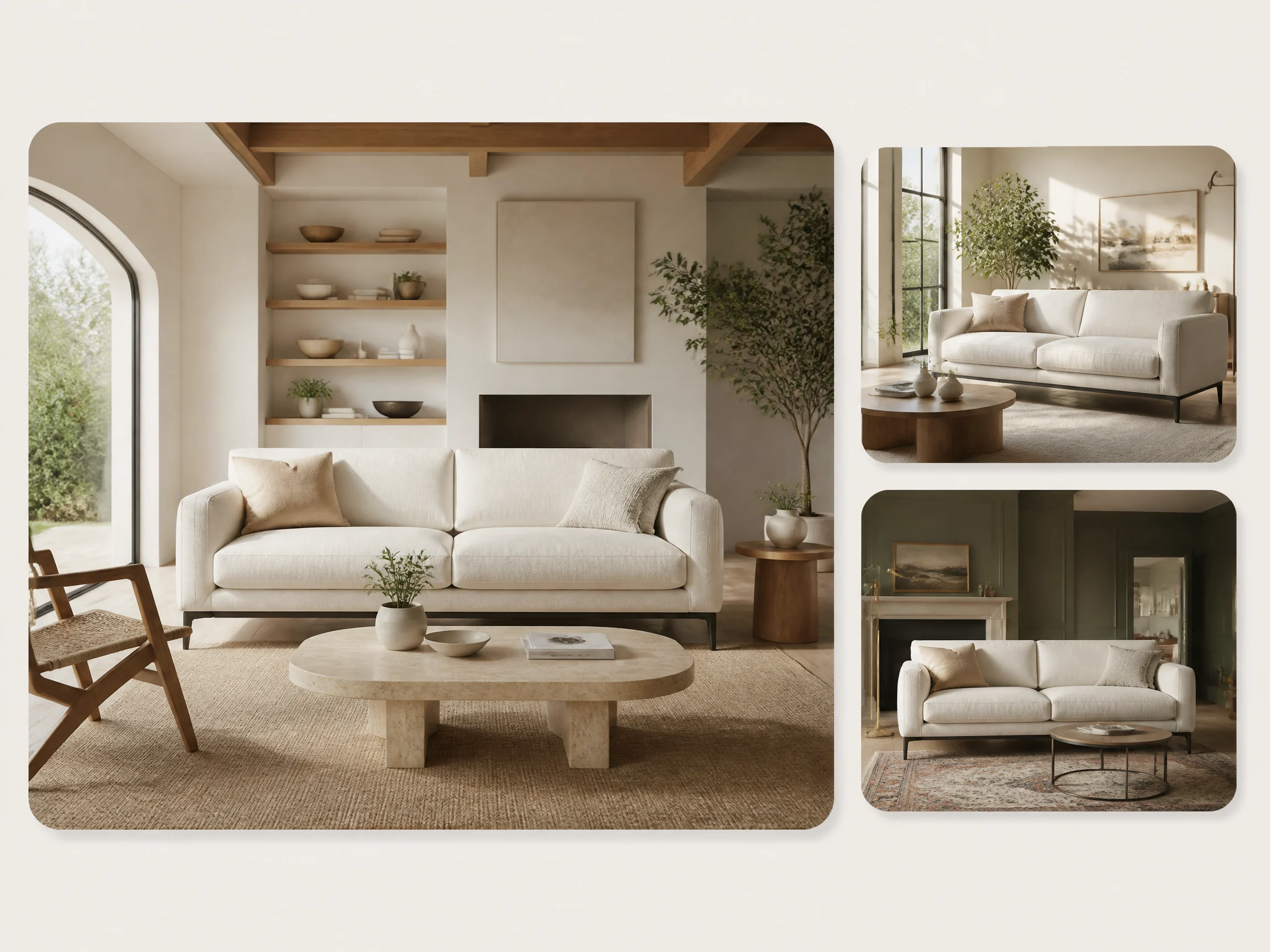 Stage furniture in any room, instantly